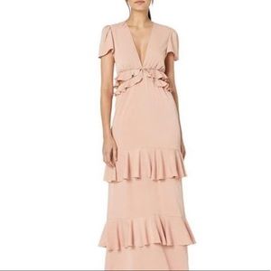 Wayf Ruffle Side Cut Out